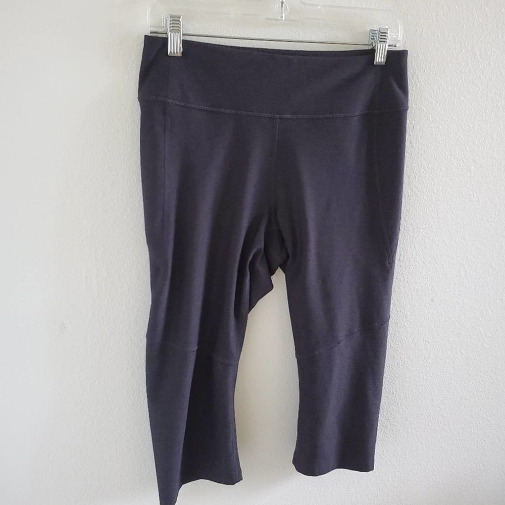 Outdoor VOICES Gray Cropped  Leggings Size Large - Picture 2 of 7